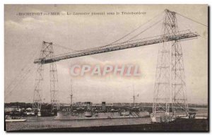 Old Postcard Boat Rocherfort sea Lavoisier as the ferry