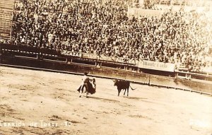 Corrida de Toros Mexico, Bullfighting , Real Photo Unused 