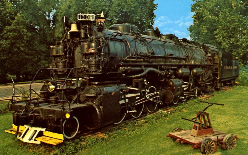 WV - Huntington. Mallet Locomotive No. 1308