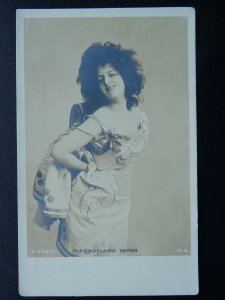 Actress MISS ADELAIDE ORTON c1905 RP Postcard by C.W. Faulkner