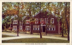 1940 POTTER HOUSE, DELAVAN LAKE, WIS.