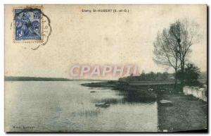 Postcard Old Pond Saint Hubert