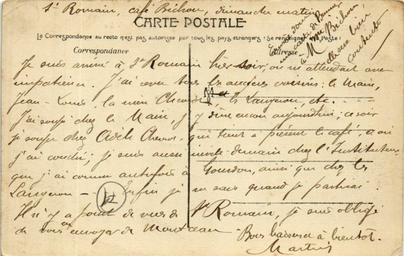 CPA Montceau les Mines Hotel de Ville FRANCE (953126)