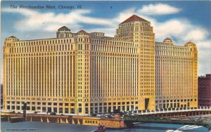 Chicago Illinois 1940s Postcard The Merchandise Mart