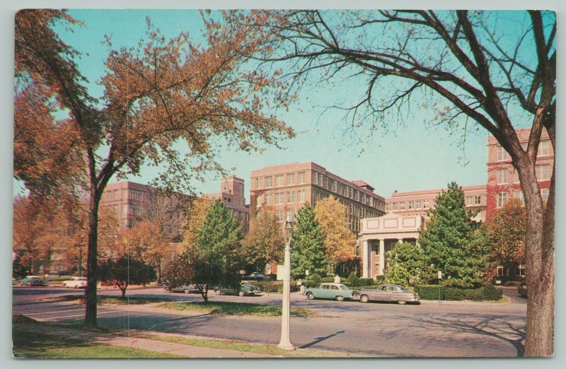 Rochester New York~Strong Memorial Hospital~Standard Chrome Postcard