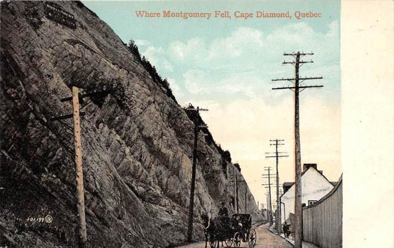 10164  Quebec  Cape Diamond    Where Montgomery Fell