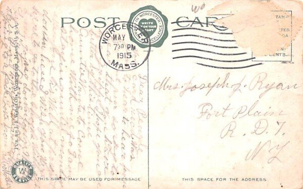 Soldiers' Monument & Common in Worcester, Massachusetts