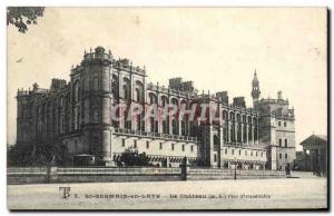 Postcard Old St Germain en Laye Le Chateau