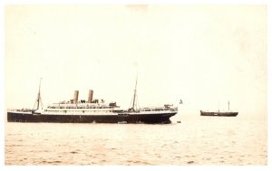 Steamer, rescueing passengers from a ship RPC