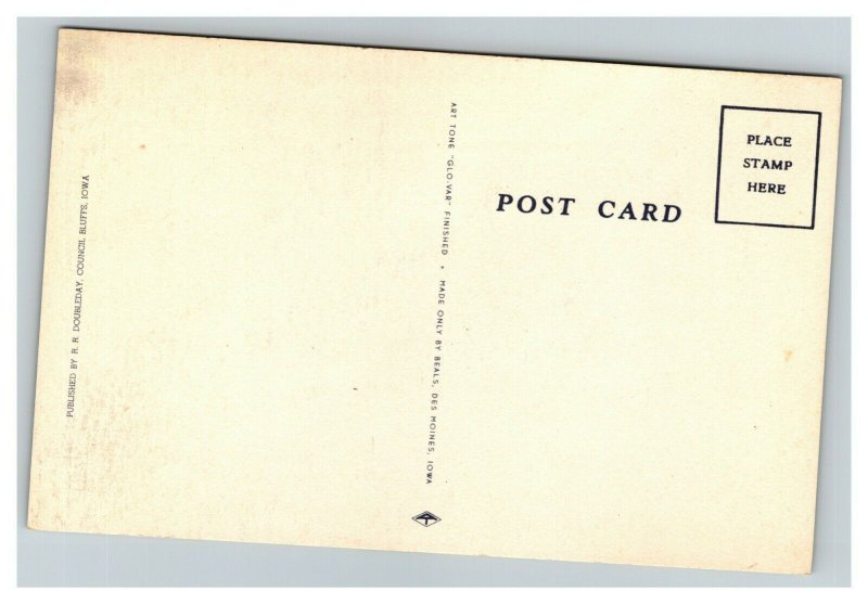 Vintage 1930's Postcard Smoky Branch Riding Glasseye