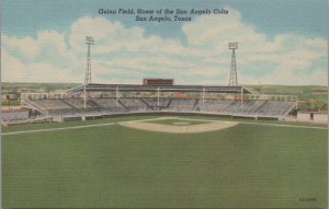 Postcard Guinn Field Home San Angelo Colts San Angelo Texas TX