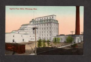 MB Ogilvie Flour Mill Grain Winnipeg Manitoba Canada Carte Postale Postcard