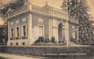 E.C Scranton Library Madison, Connecticut CT