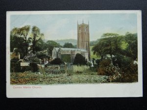 Devon Dartmoor COMBE MARTIN St Peter ad Vincula Church c1905 Postcard by P.S.Co.