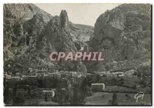 Postcard Modern Moustiers Sainte Marie Alps BSES General view of the city and...