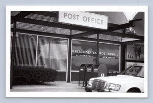 RPPC Post Office Street View Florham Park NJ Kowalak Photo Postcard L16