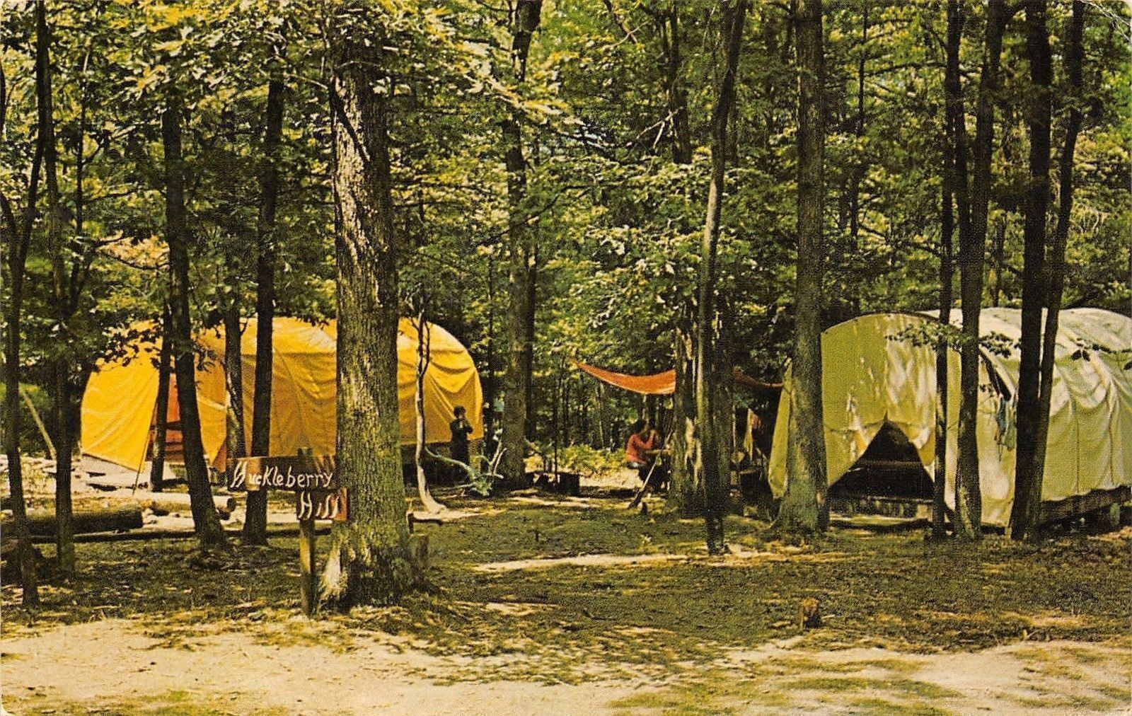 Petersburg Pennsylvania Church Of Brethren Camp Blue Diamond Hogan Tents 1971 Pc United States Pennsylvania Other Postcard Hippostcard