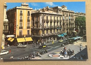 POSTCARD UNUSED -  HOTEL INTERNACIONAL, BARCELONA, SPAIN