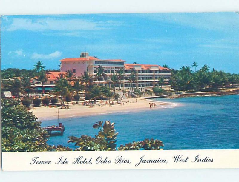 Pre-1980 HOTEL SCENE Ocho Rios Jamaica F6342