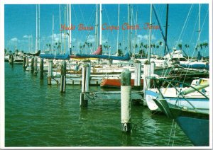 Postcard TX Corpus Christi Yacht Basin