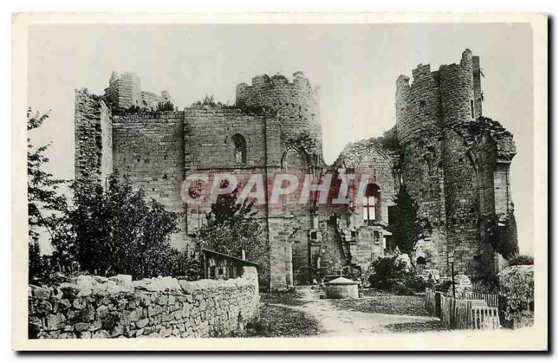 Postcard Old Bourbon L'Archambault Le Chateau facade sud