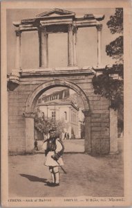 Postcard Arch of Hadrian Athens Greece