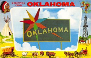 Greetings Oklahoma The Sooner State Greetings from OK 