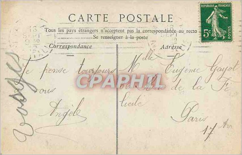 Old Postcard Musee du Luxembourg M Chapu (1833 1891) Joan of Arc in Domremy