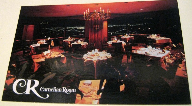 United States Carnelian Room Restaurant San Francisco