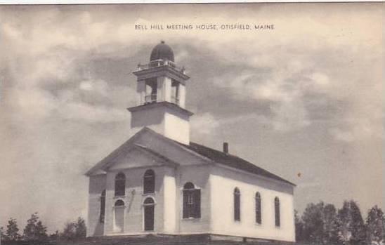 Maine Otiisfield Bell Hill Meeting House Artvue