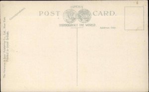 Saranac Lake New York NY Post Office Building c1910 Vintage Postcard