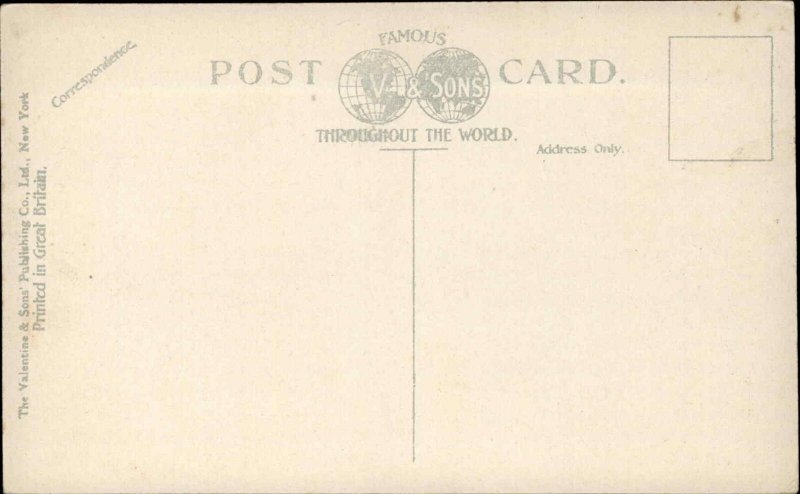 Saranac Lake New York NY Post Office Building c1910 Vintage Postcard