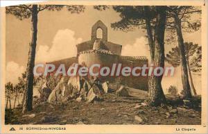 Old Postcard Bormes les Mimosas La Chapelle