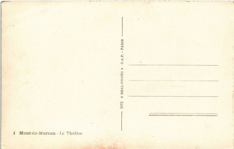 CPA Mont de Marsan Le Theatre (1263663)