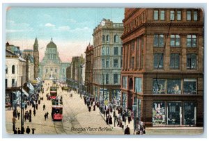 c1910 Donegall Place Belfast County Antrim Northern Ireland Antique Postcard