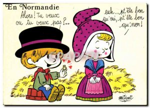Postcard Modern Normandy