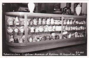 Florida St Augustine Lightner Museum Of Hobbies Tobacco Jars Real Photo