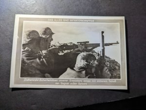 Mint Germany Military Infantry Weapons Postcard Sniper Rifle Soldiers
