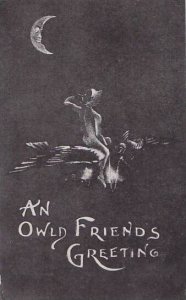 An Owld Friend's Greeting Quarter Moon 1908