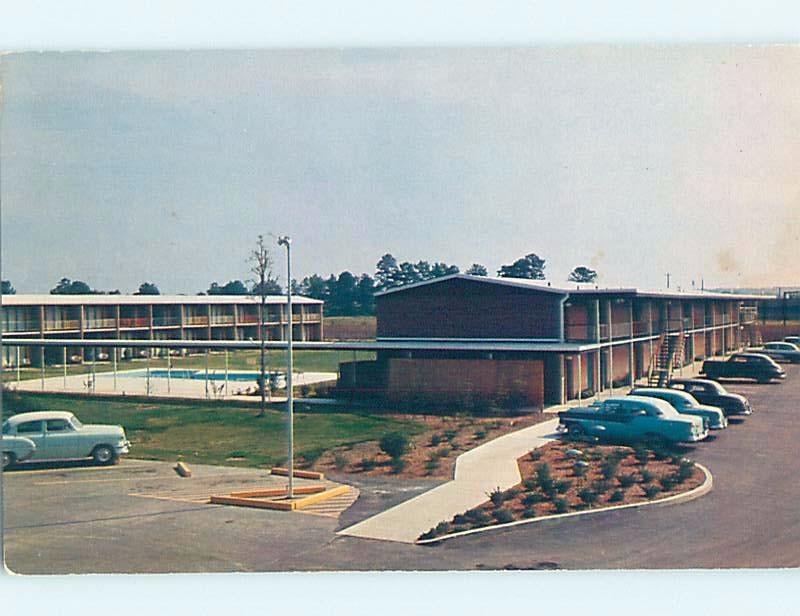 Damaged-Back Pre-1980 HOWARD JOHNSON MOTEL Columbus Georgia GA c1714