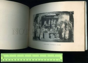 255889 Souvenir of CEYLON 12 POSTERS Vintage BOOK