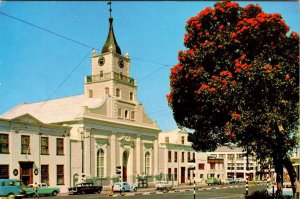 Cape Town, South Africa  STREET SCENE Lutheran Church~Meick House  4X6 Postcard