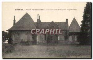Lesmes Old Postcard Villa Saint Hubert formerly Cure (no flags)