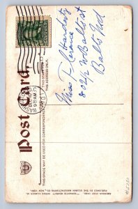 J98/ Teddy Bear Interesting Postcard c1910  The Lullaby 330