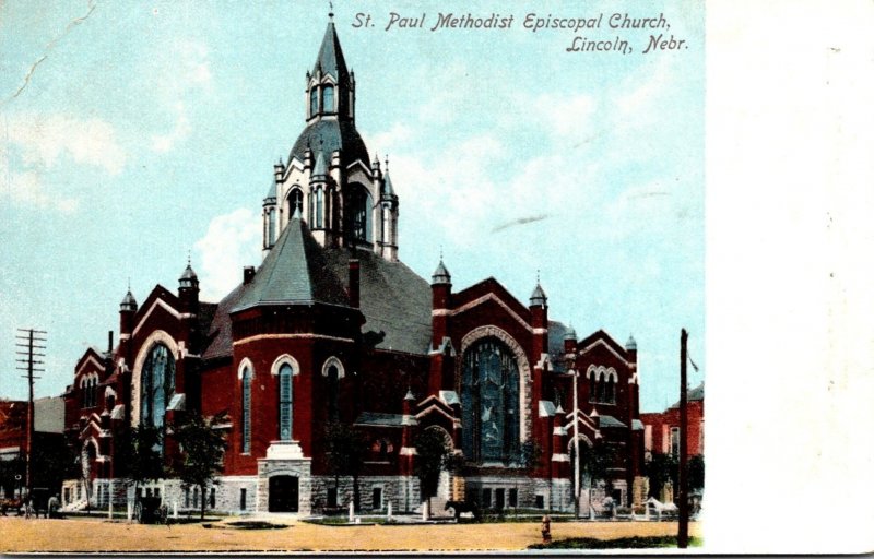 Nebraska Lincoln St Paul Methodist Episcopal Church