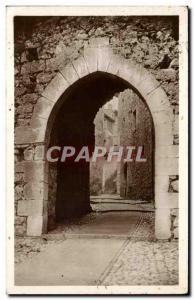 Old Postcard La Turbie portal of & # 39est