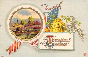 Thanksgiving Greetings Card 1912 