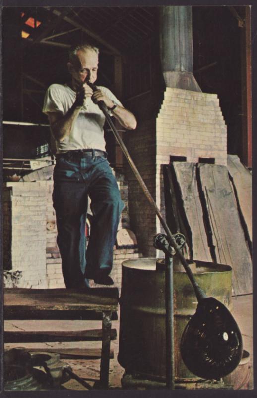 Blenko Glass Company,Milton,WV Postcard