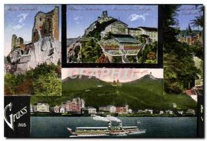 Old Postcard Gruss aus Konigswinter