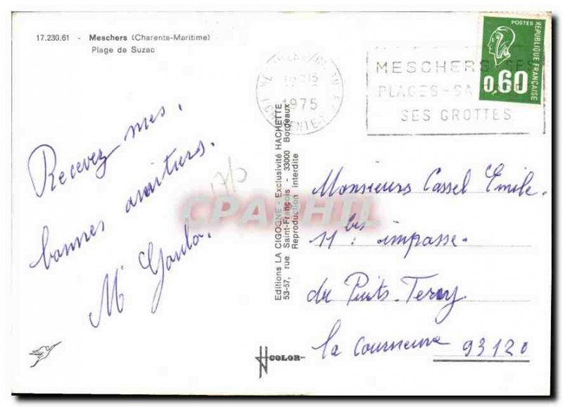 Postcard Modern Postcard Moderneers Charente Maritime Beach Suzac